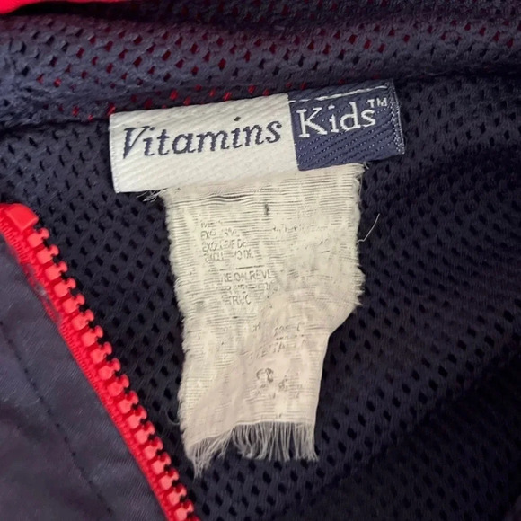 Baseball Themed Light Jacket Vitamins Kids | 24M - Picture 4 of 4